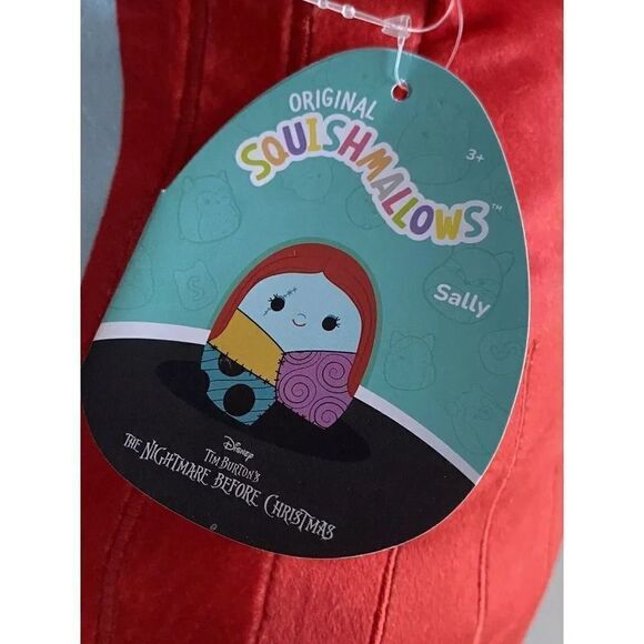 Squishmallow Nightmare Before Christmas Sally Soft Plush Tag 14” Halloween NEW - Picture 3 of 9